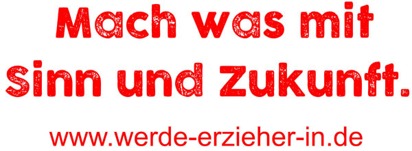 Werde Erzieher*in